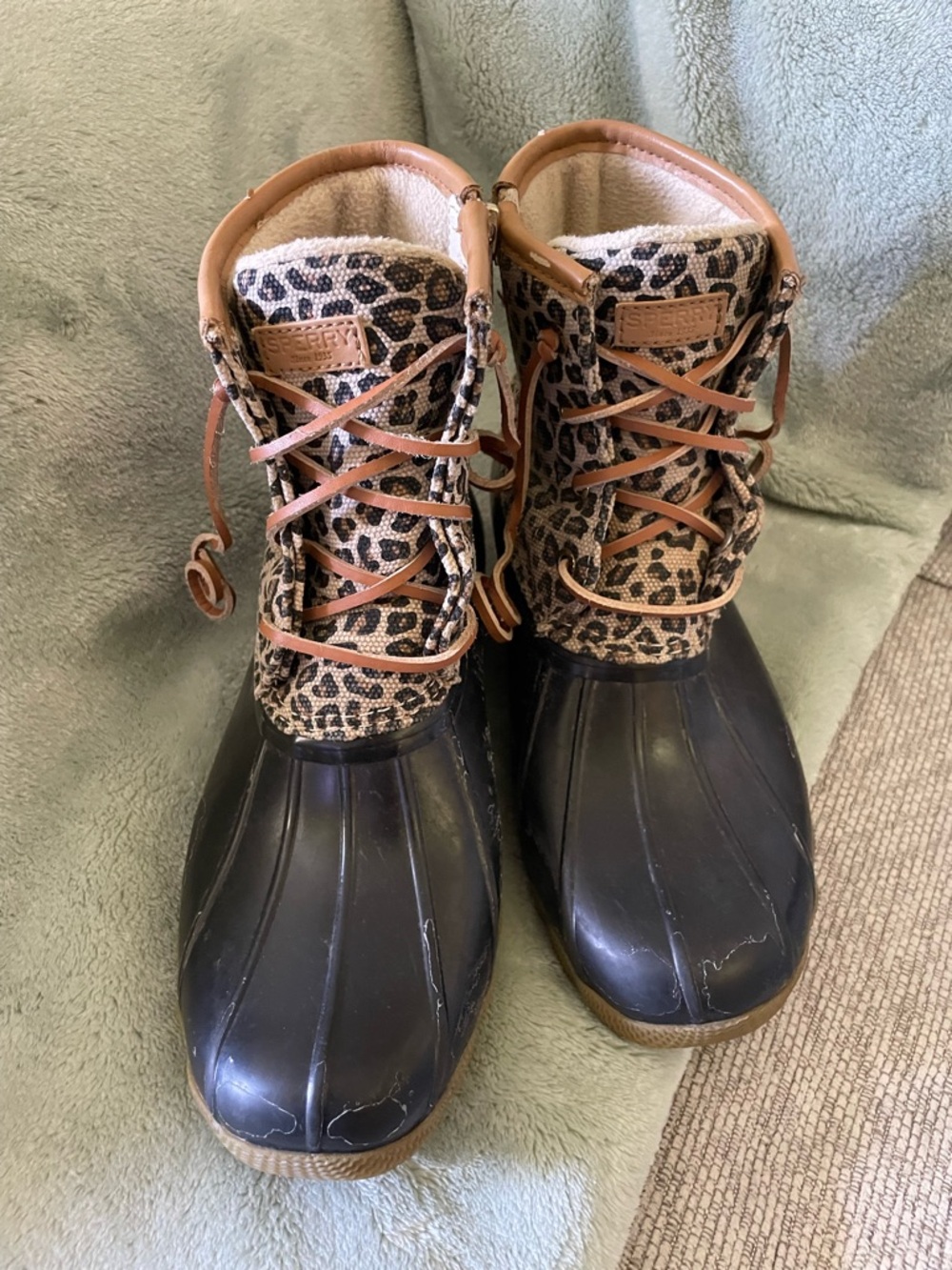 ✨Women’s/Kids Sperry Duck Boots Size 4